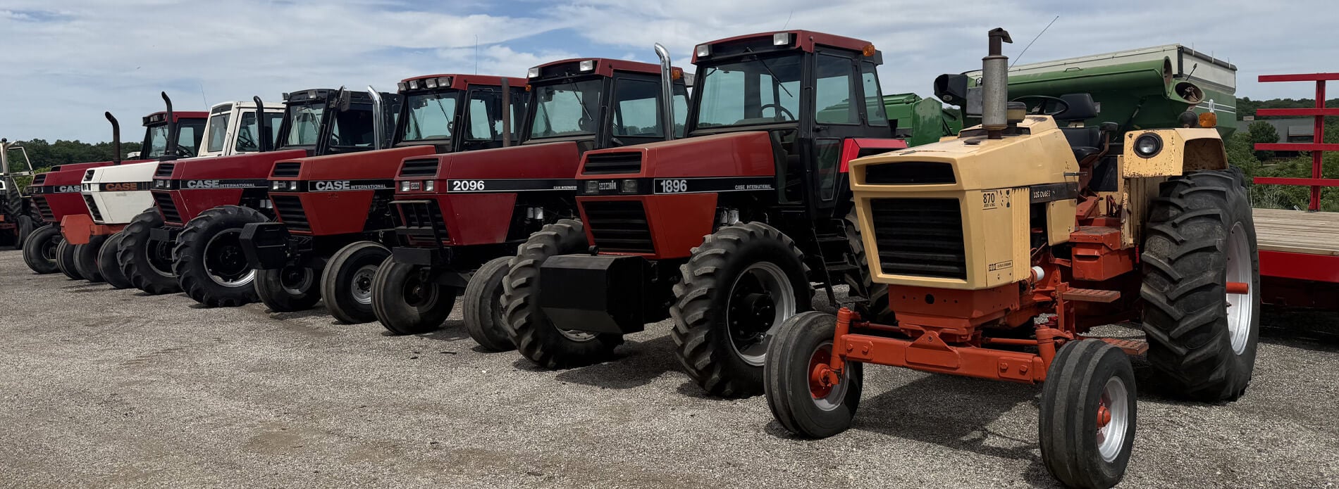 Restored tractors in PA 1